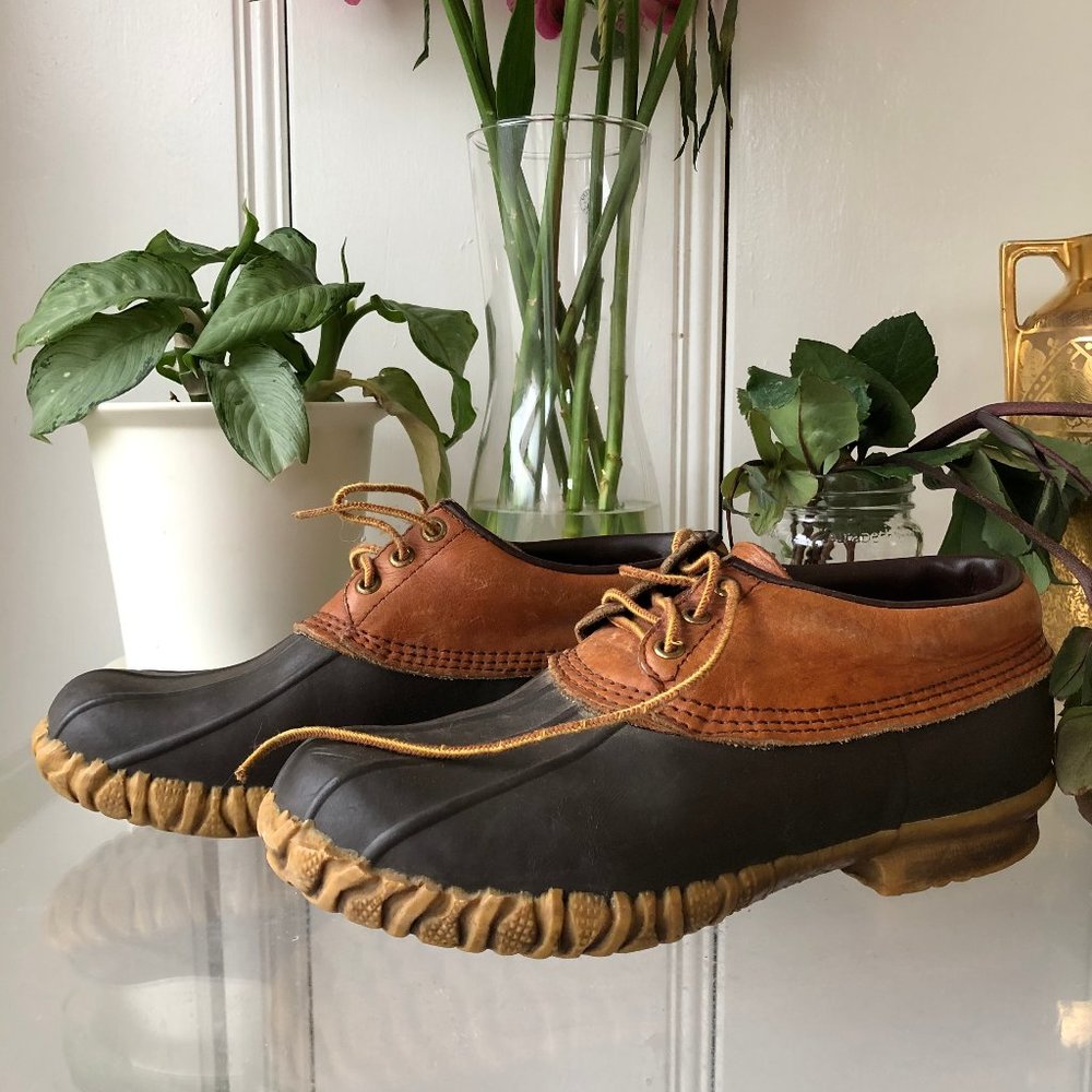 Men's Low-Top Duck Boots, Great Condition